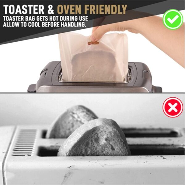 Reusable Toaster Bag-10PCS - Image 2