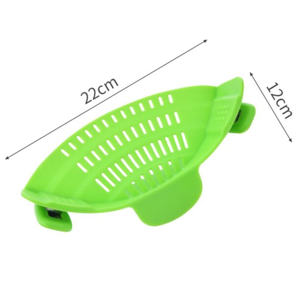 SILICONE CLIP ON POT STRAINER - Image 5