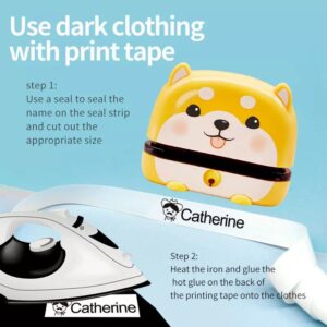 Self Inking Clothes Labelling Custom Personalised Name Stamp