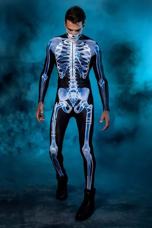 Sexy Skeleton Bodysuit - Image 3