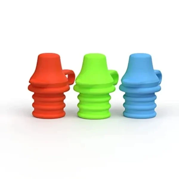 Sip-Well Baby Silicone Bottle Top Spout-3PCS - Image 3