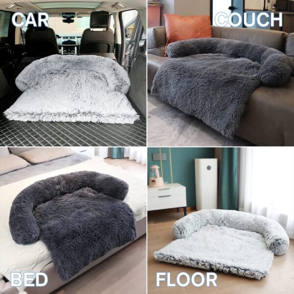 Sofa Plush Calming Dog Blanket - Image 11