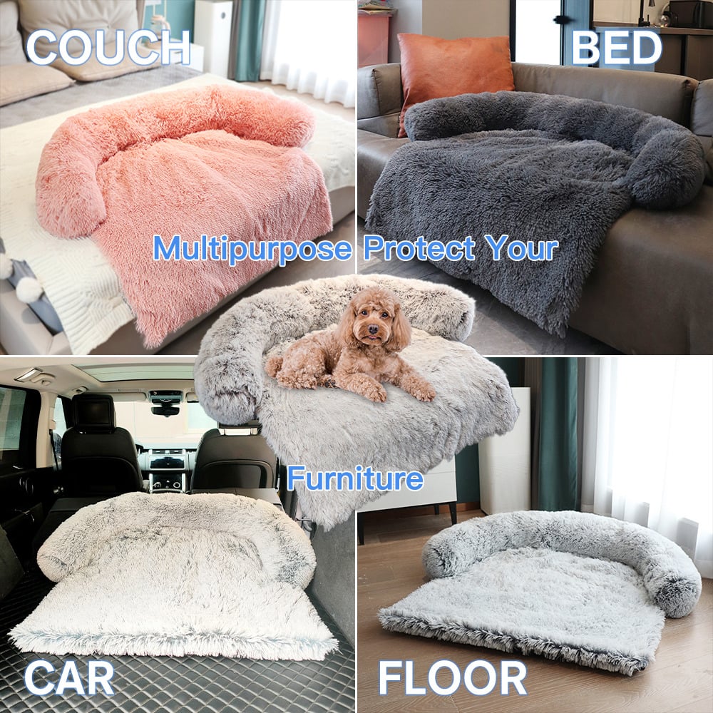 Sofa Plush Calming Dog Blanket - Image 8