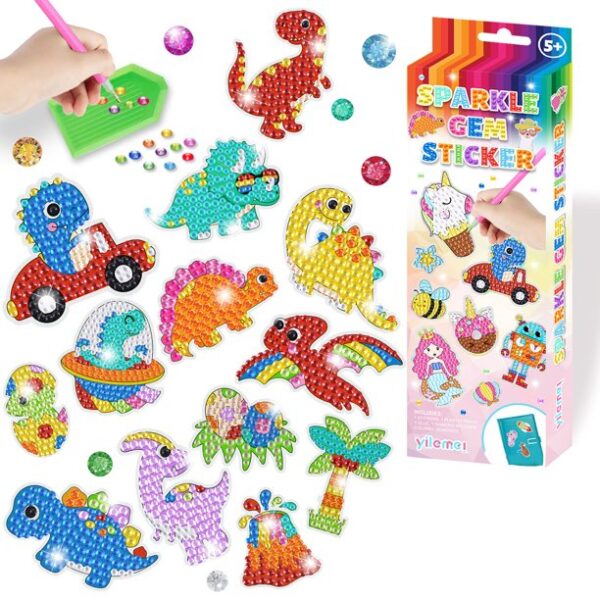 Sparkle Gem Sticker - Image 3