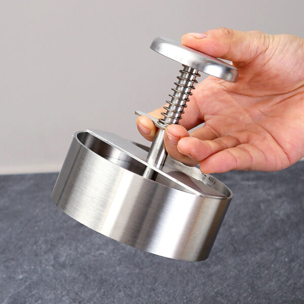 Stainless Hamburger Press Burger Patty Maker - Image 4