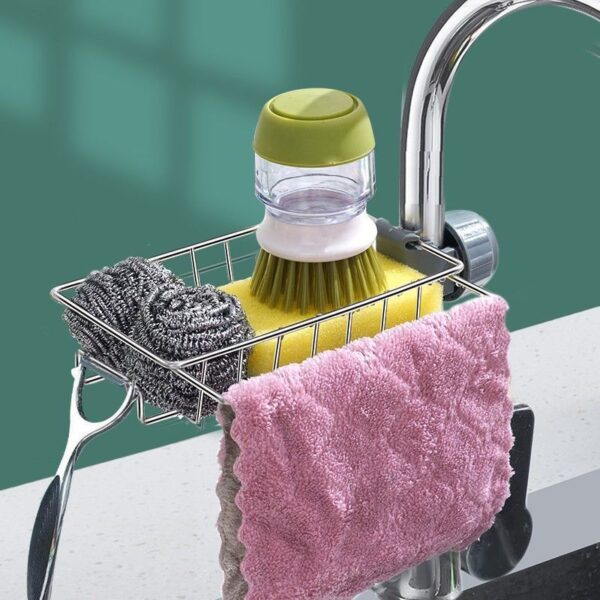 Stainless Steel Faucet Rack - Image 4