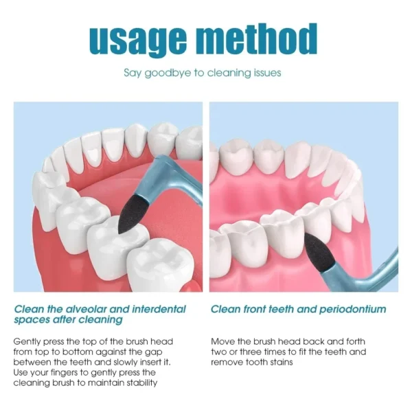 Tooth Stain Cleaning Brush-3PCS - Image 3