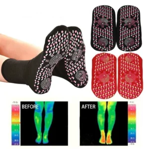 Tourmaline Lymphvity Self-Heating Health Sock
