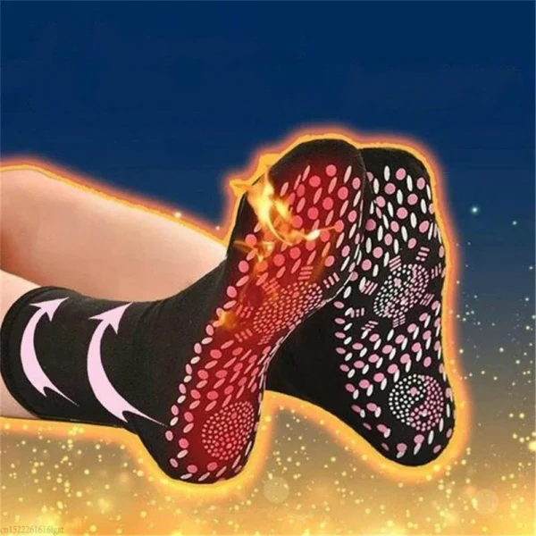 Tourmaline Lymphvity Self-Heating Health Sock - Image 2