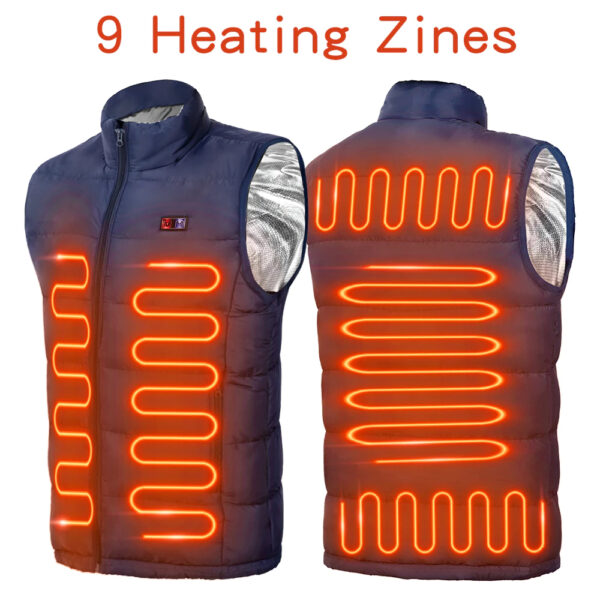Unisex Warming Heated Vest - Image 4