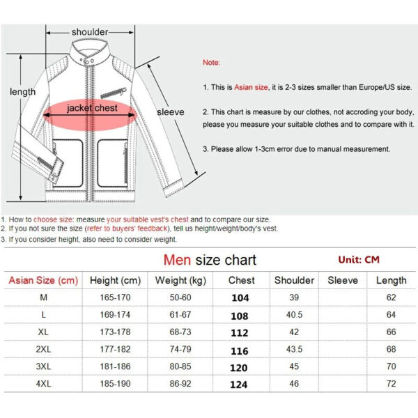 Unisex Warming Heated Vest - Image 3