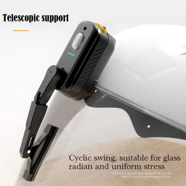 Universal Rechargeable Motorcycle Helmet Wiper - Image 2