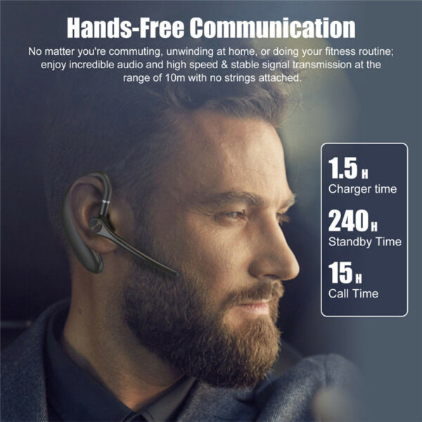 V8S Business Bluetooth Headset - Image 3