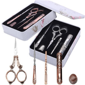 Vintage Sewing Box Set
