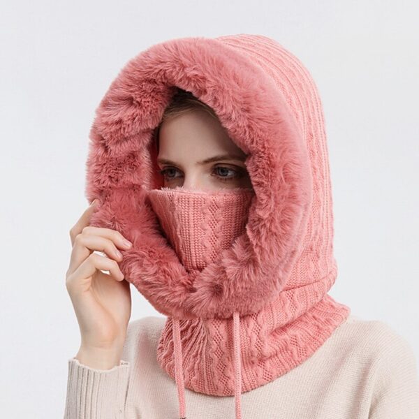 Warm Knitted Windbreaker Hat - Image 2