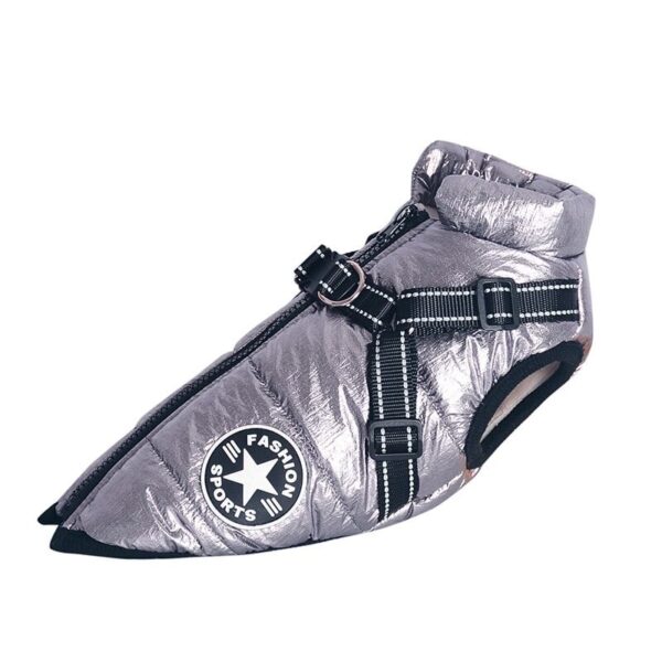 Waterproof Warm Dog Winter Jacket Harness - Image 5