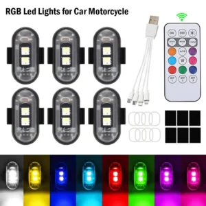 Wireless LED Strobe Lights-4pcs