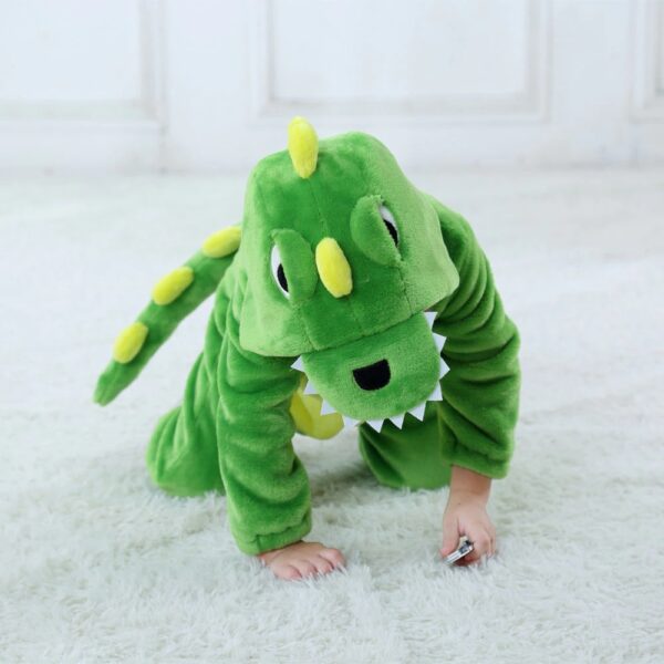 kids Dinosaur Onesie Costume - Image 2