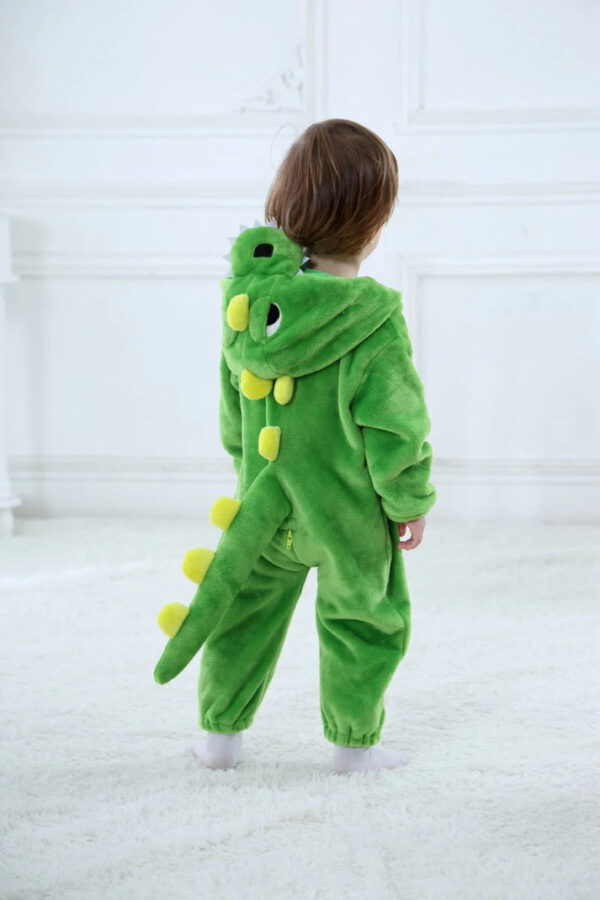kids Dinosaur Onesie Costume - Image 7