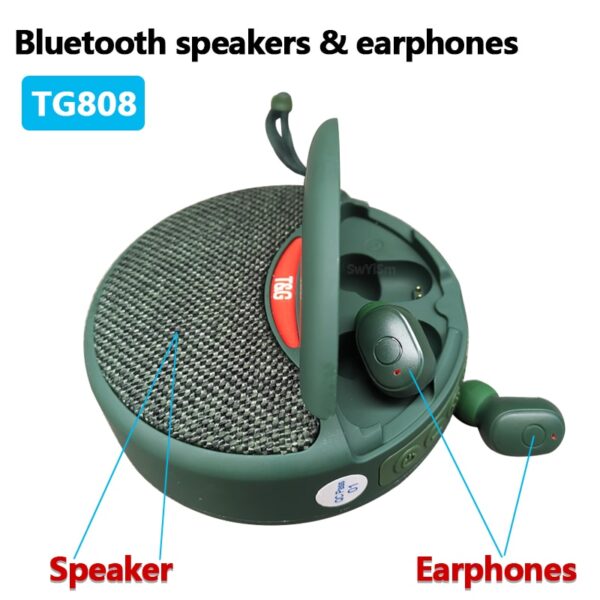 2 in 1 - Portable Speaker and Earbuds - Image 4