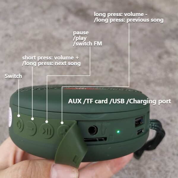 2 in 1 - Portable Speaker and Earbuds - Image 5