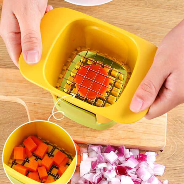 2-in-1 Vegetable Chopper Dicing & Slitting - Image 2
