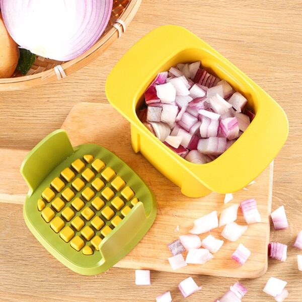 2-in-1 Vegetable Chopper Dicing & Slitting - Image 4