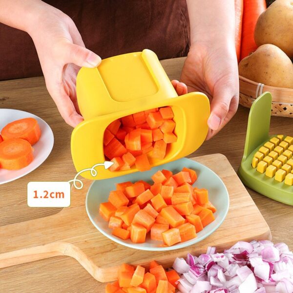 2-in-1 Vegetable Chopper Dicing & Slitting - Image 5