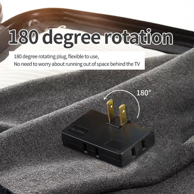 3 in 1 Rotatable Socket Converter- 4PCS+2 For Free - Image 5