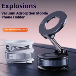 360° Adjustable Vacuum Magnetic Car Phone Holder