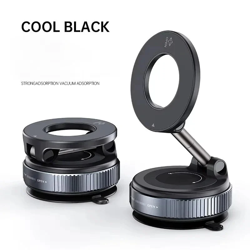 360° Adjustable Vacuum Magnetic Car Phone Holder - Image 3