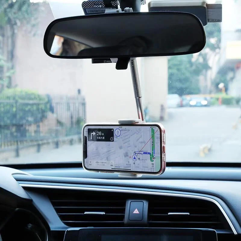 360° Car Rearview Mirror Phone Holder - Image 3