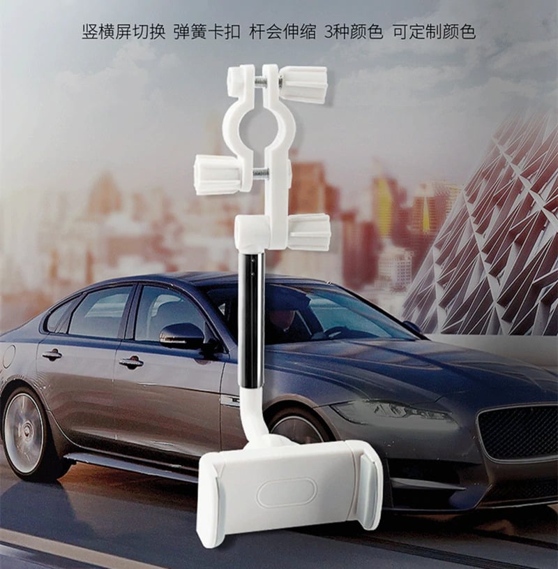 360° Car Rearview Mirror Phone Holder - Image 6