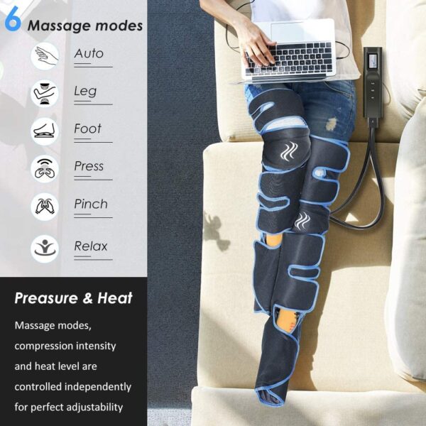 360° Foot Air Pressure Leg Massager - Image 5