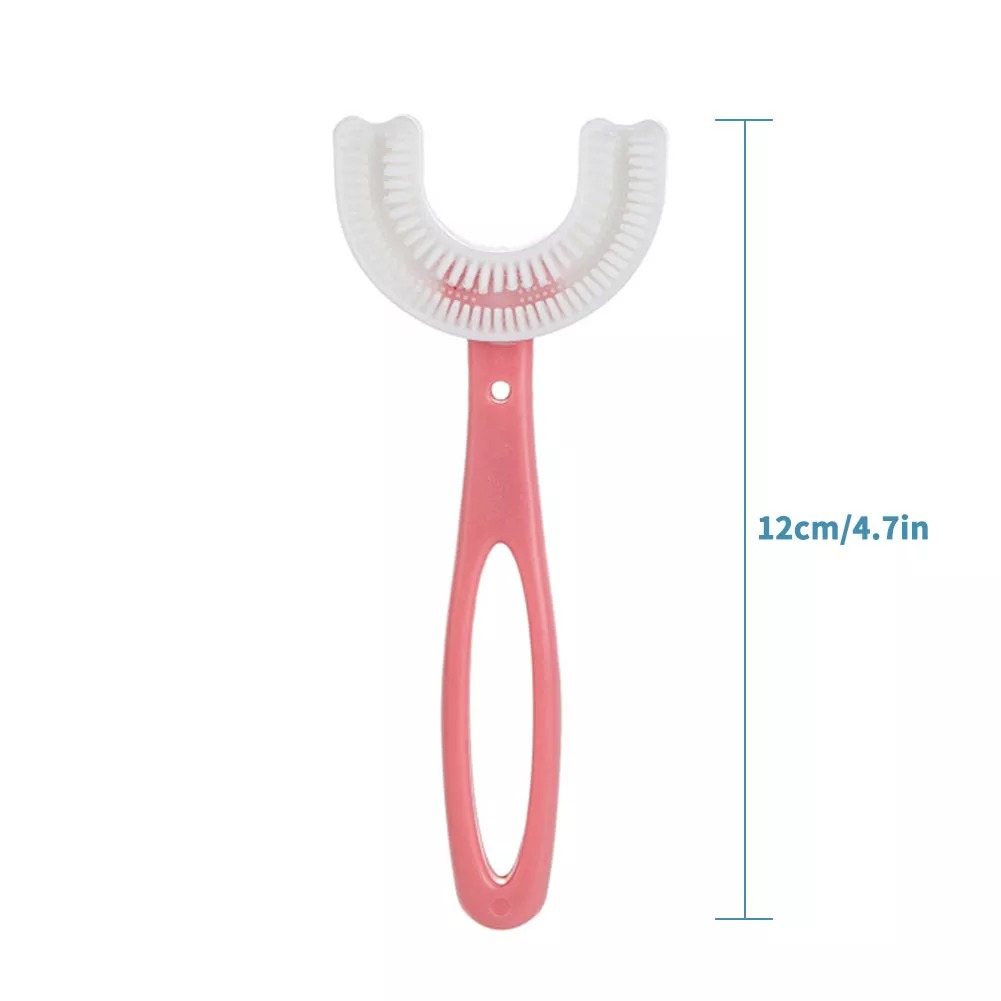 360° Kids U-Shaped Toothbrush -2PCS - Image 2