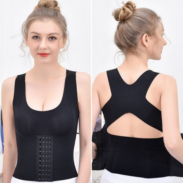 4-in-1 Waist Buttoned Bra Shapewear