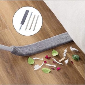 Adjustable Microfiber Dust Brush Gap Mop