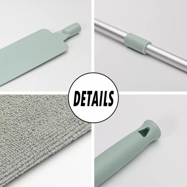 Adjustable Microfiber Dust Brush Gap Mop - Image 4