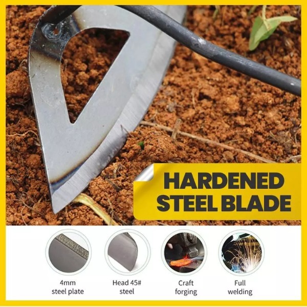 All-steel Hardened Hollow Hoe - Image 5