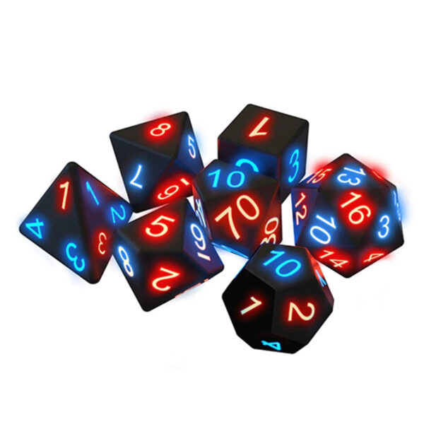 Awesome board game Glowing dice 7 PCS - Image 2