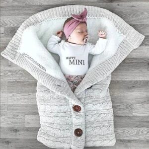 Baby Winter Pod Knit Blanket