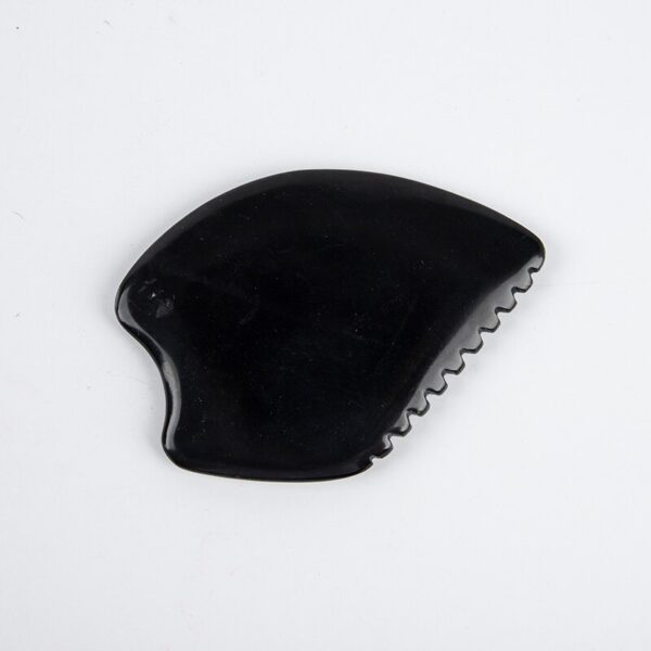Bian Stone Gua Sha Facial Body Massage Tool - Image 2