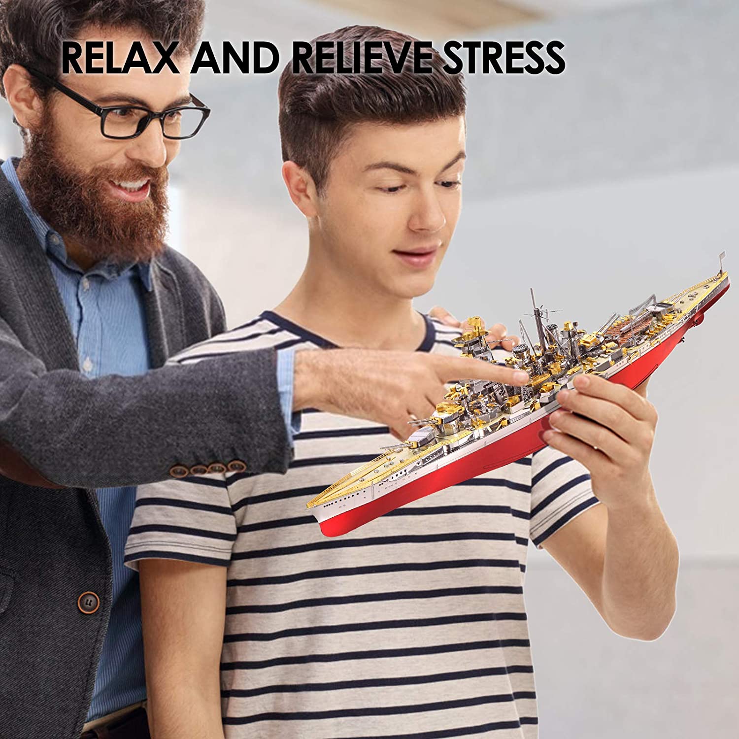 Bismarck DIY 3D Metal Puzzle - Image 7