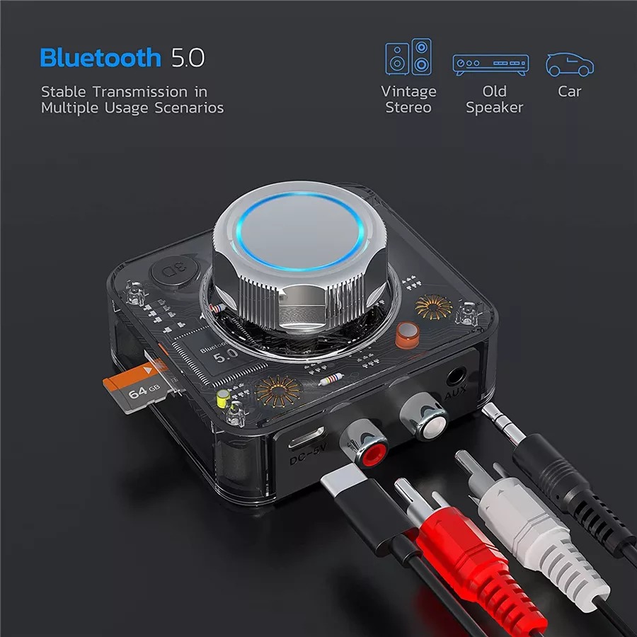 Bluetooth 5.0 Audio RCA Receiver - Image 2