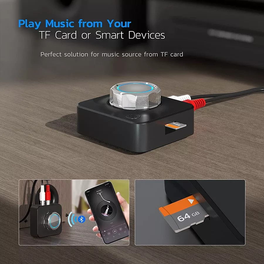 Bluetooth 5.0 Audio RCA Receiver - Image 4