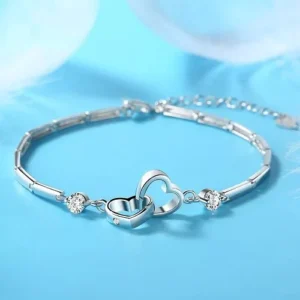 CLAMPED HEARTS BRACELET