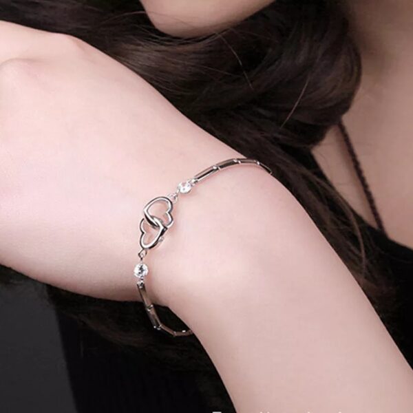 CLAMPED HEARTS BRACELET - Image 2