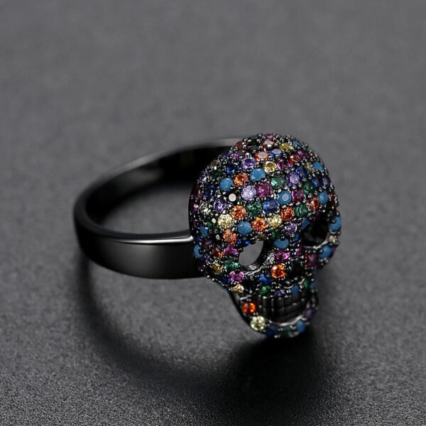 CRYSTAL SKULL RING - Image 2