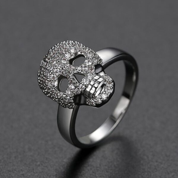 CRYSTAL SKULL RING - Image 4