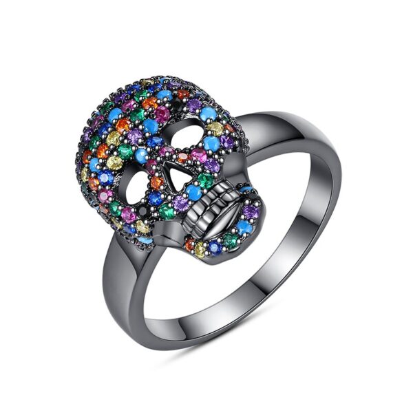 CRYSTAL SKULL RING - Image 5